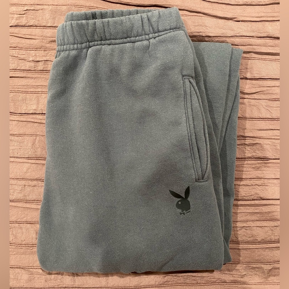 Playboy by PACSUN Grey Sweatpants